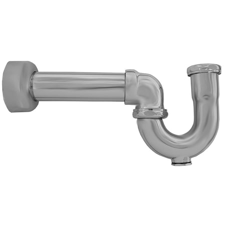 Jones Stephens 1-1/2in. Chrome Plated Sink Trap with Sweat Connection 17 Gauge P38140